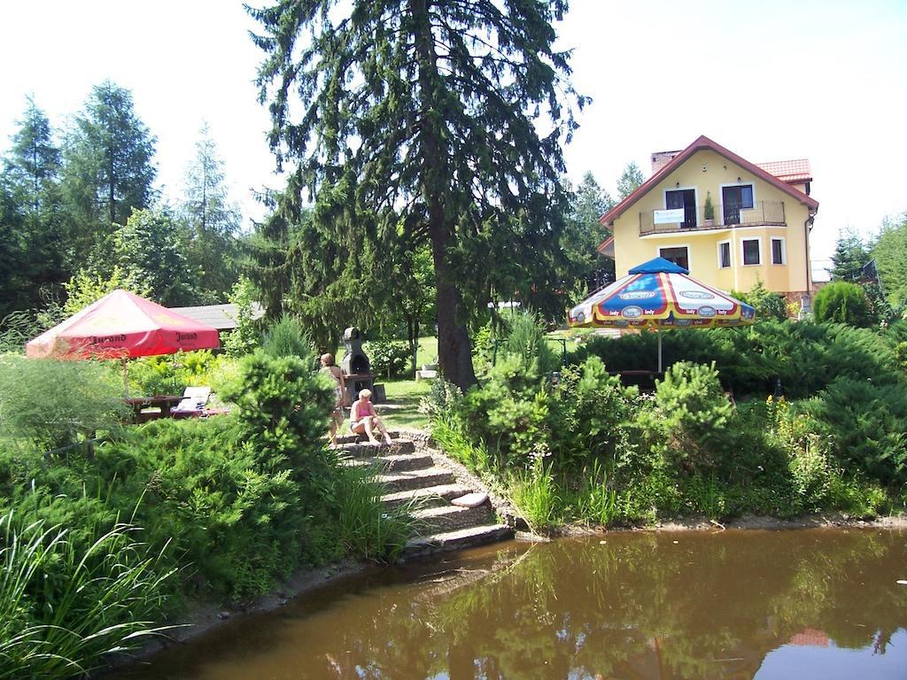 Gosciniec Nad Stawem Villa Szczytno  Exterior photo